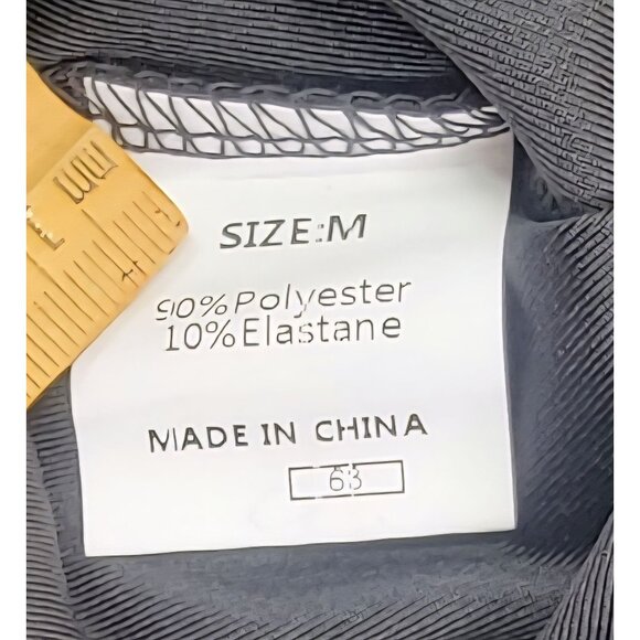 Womens Leggings Black High Waisted Loose Fit  With Pockets Medium New in Bag - Picture 4 of 8